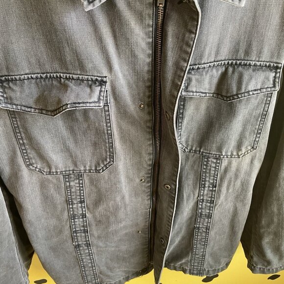 Express Military Utility Jacket XL – Camo Green Gorpcore - Picture 5 of 12